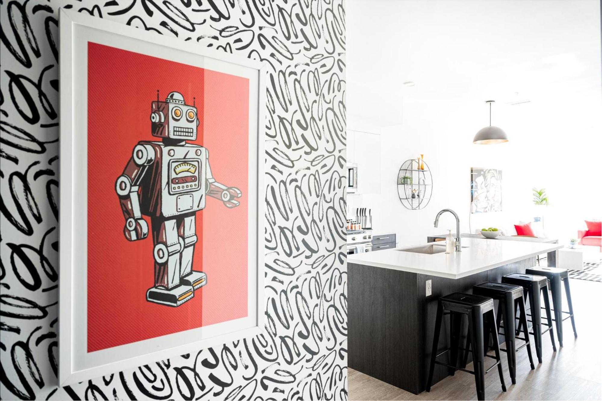 Art-inspired Loft With Mountain View - Zuni Lofts
